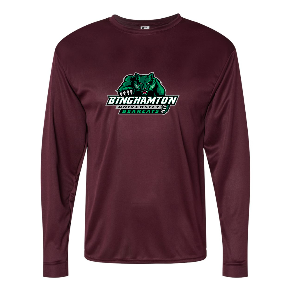 Men's Binghamton Bearcats  Performance Long Sleeve T-Shirt