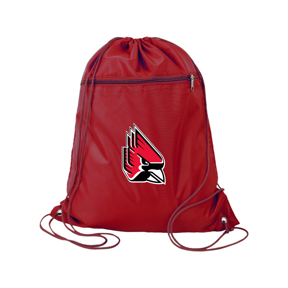 Ball State Cardinals Q-Tees - Polyester Cinchpack