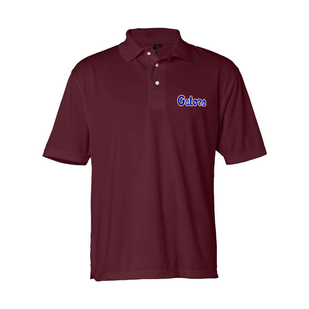 Men's  Florida Gators Script Sierra Pacific Moisture Free Mesh Polo