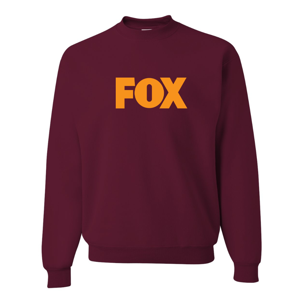 Men's  Fox JERZEES NuBlend Crewneck Sweatshirt