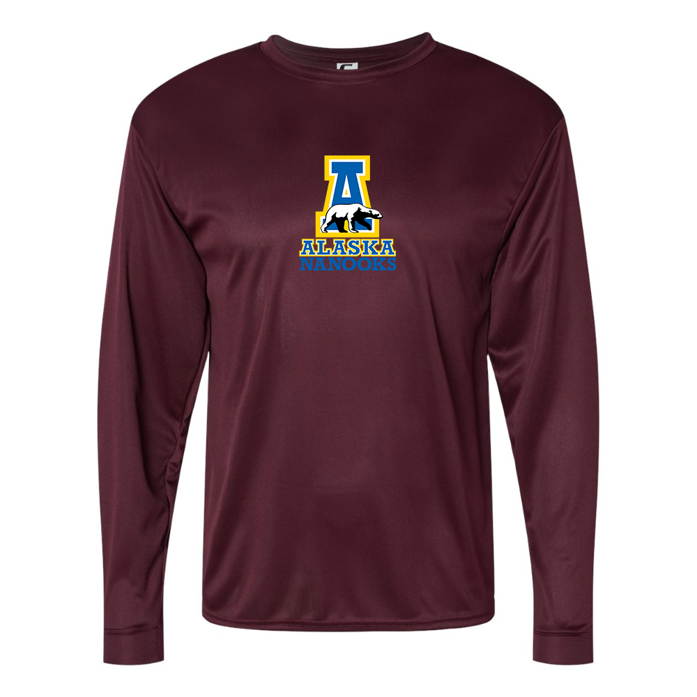 Men's Alaska Nanooks  Performance Long Sleeve T-Shirt