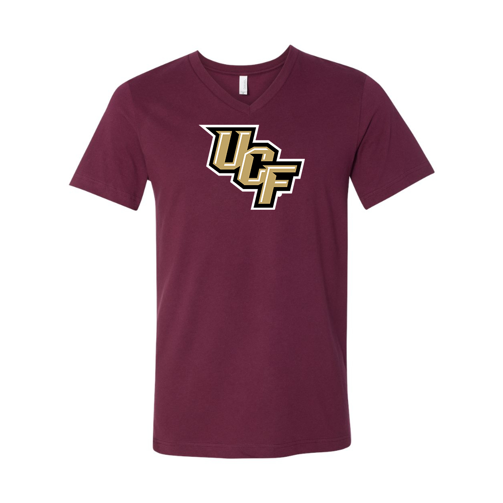 Central Florida Knights   BELLA  CANVAS - Jersey V-Neck T-Shirt