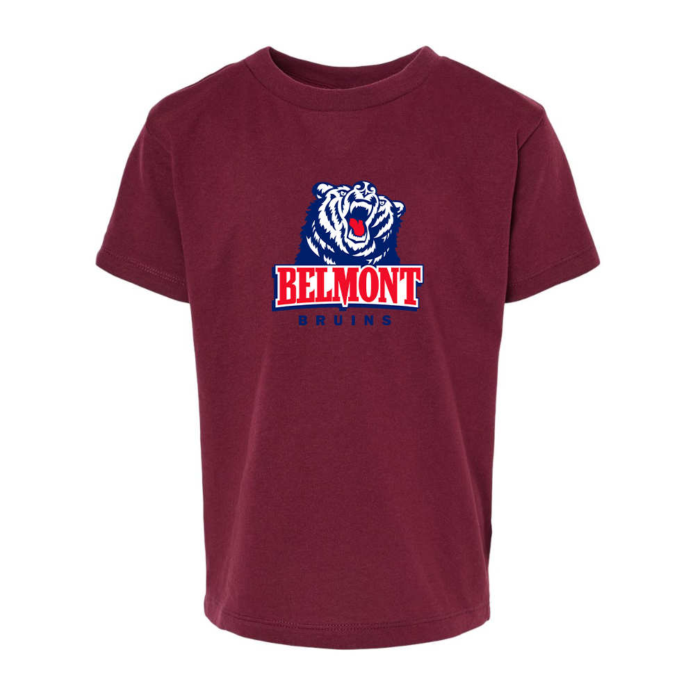 Belmont Bruins  BELLA  CANVAS Toddler Jersey Tee