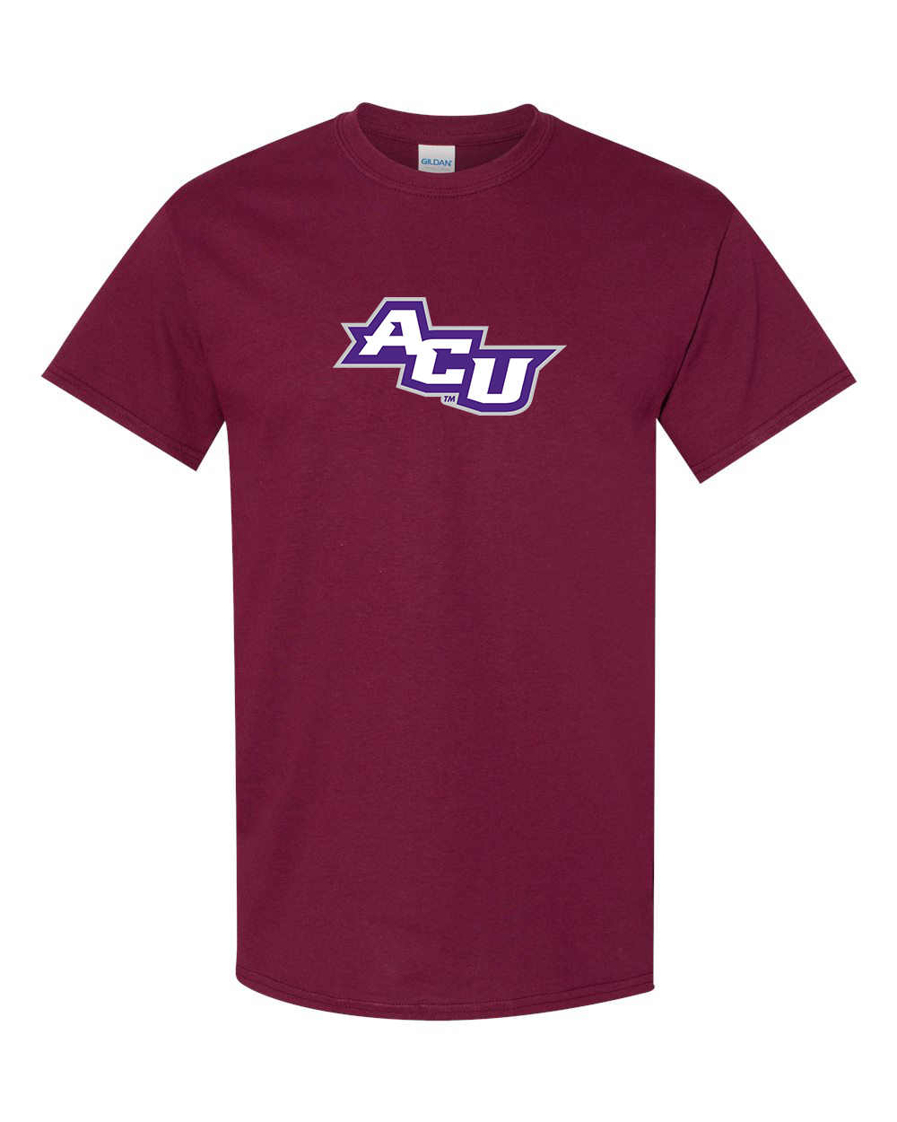 Men's Abilene Christian Wildcats   Gildan Heavy Cotton T-Shirt