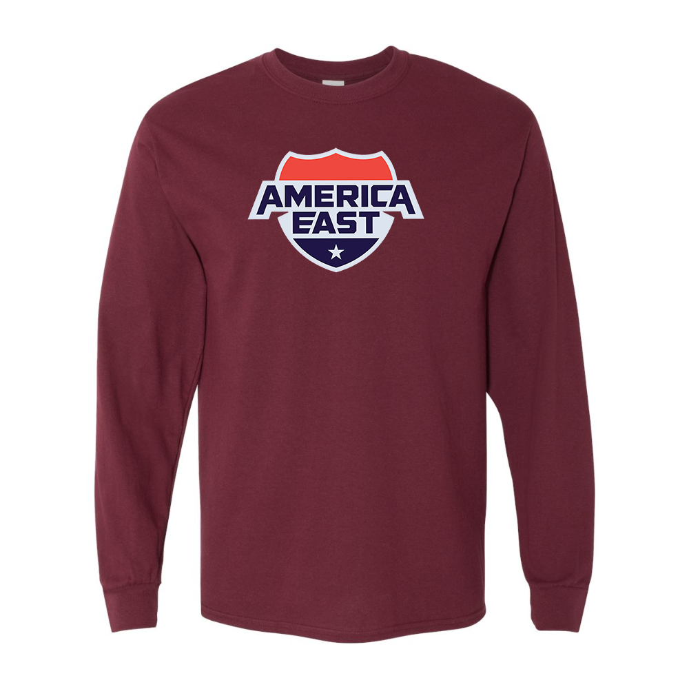 Men's    America East Conference Gildan Heavy Cotton Long Sleeve T-Shirt