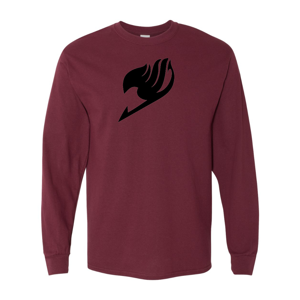 Men's  Fairy Tail  Gildan Heavy Cotton Long Sleeve T-Shirt
