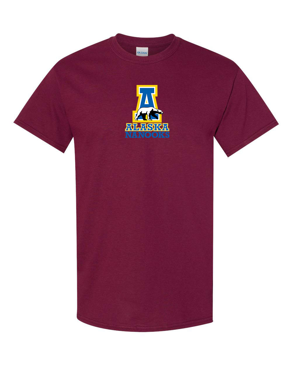 Men's Alaska Nanooks Gildan Heavy Cotton T-Shirt