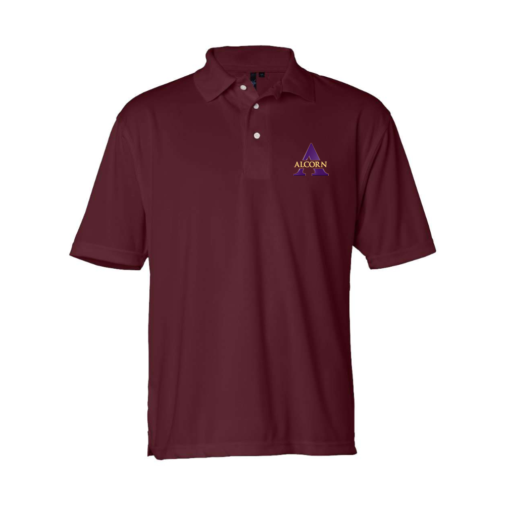 Men's Alcorn State Braves  Sierra Pacific Moisture Free Mesh Polo
