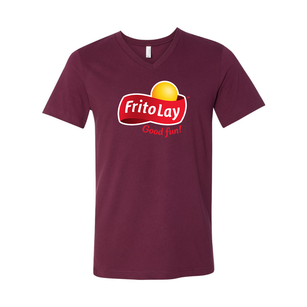 Frito Lay BELLA  CANVAS - Jersey V-Neck T-Shirt