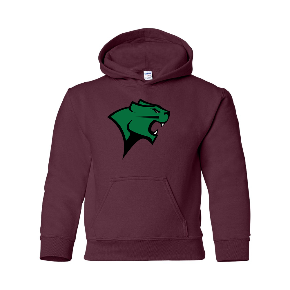 Youth  Chicago State Cougars  Gildan Heavy Blend  Hooded Sweatshirt