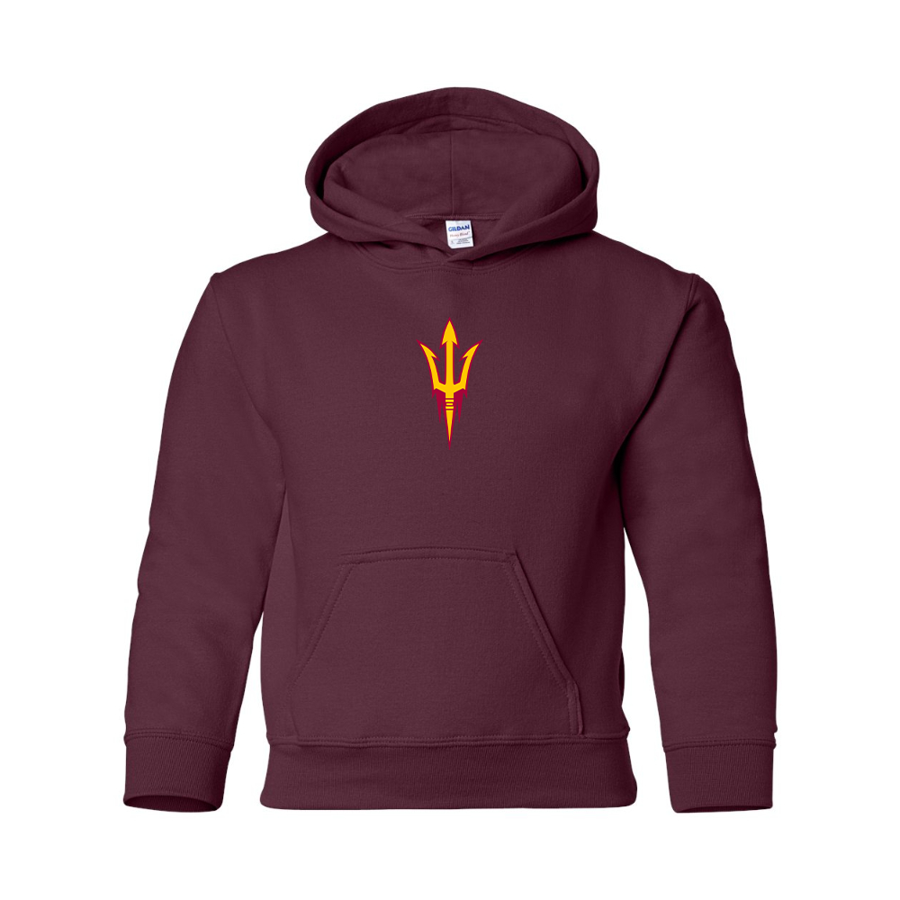 Youth   Arizona State Sun Devils Gildan Heavy Blend  Hooded Sweatshirt