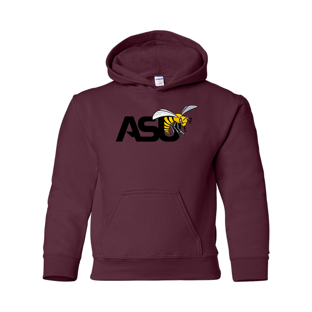 Youth Alabama State Hornets Gildan Heavy Blend  Hooded Sweatshirt