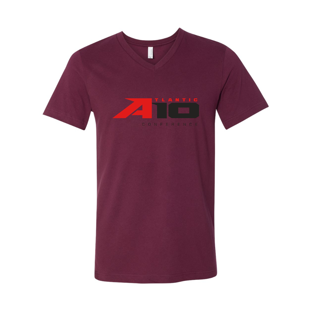Atlantic 10 Conference  BELLA  CANVAS - Jersey V-Neck T-Shirt
