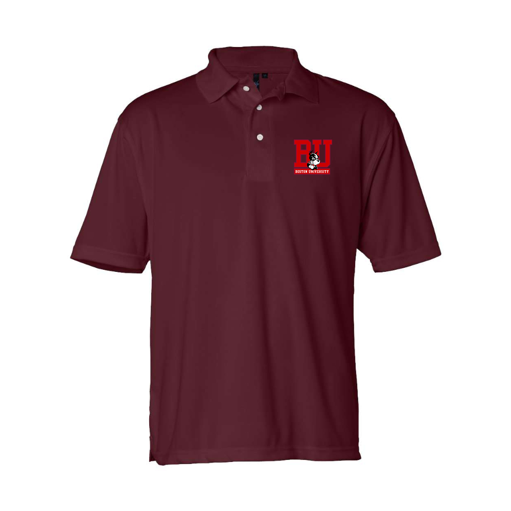 Men's Boston University Terriers Sierra Pacific Moisture Free Mesh Polo