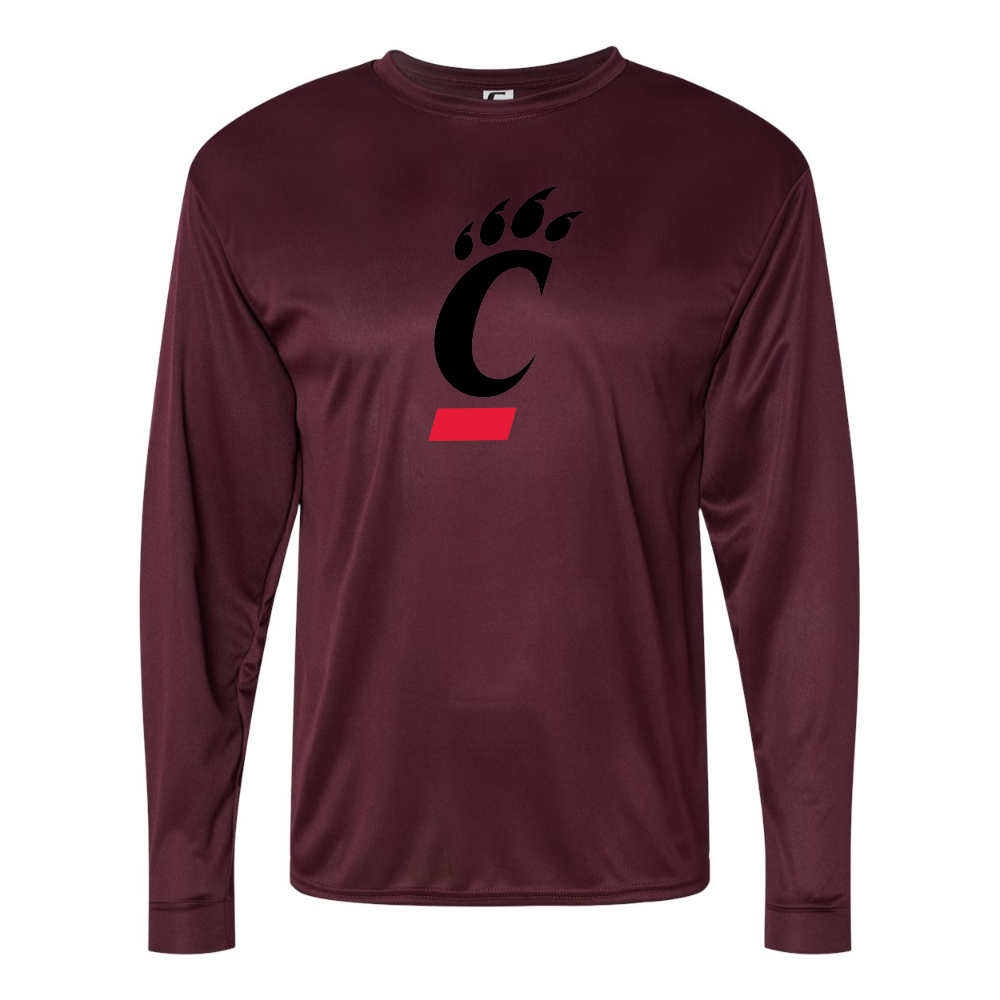Men's Cincinnati Bearcats Performance Long Sleeve T-Shirt