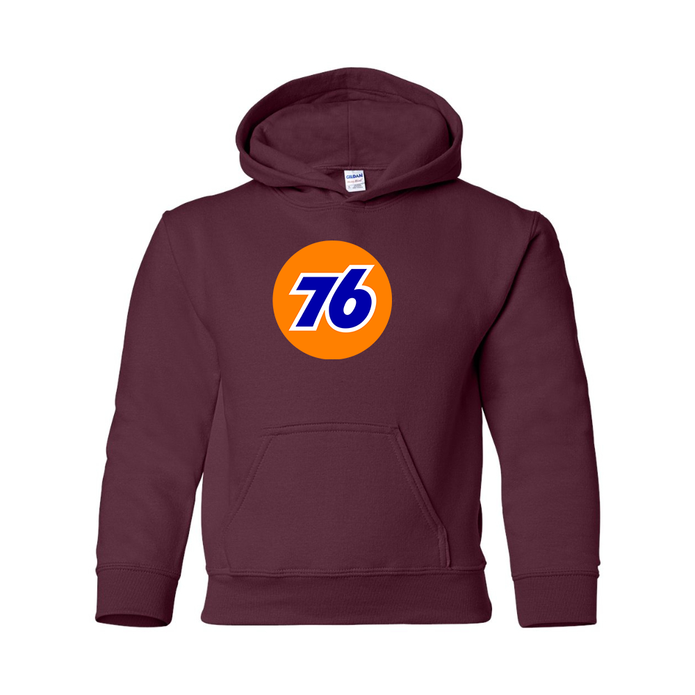Youth 76 Gas Station Gildan Heavy Blend  Hooded Sweatshirt