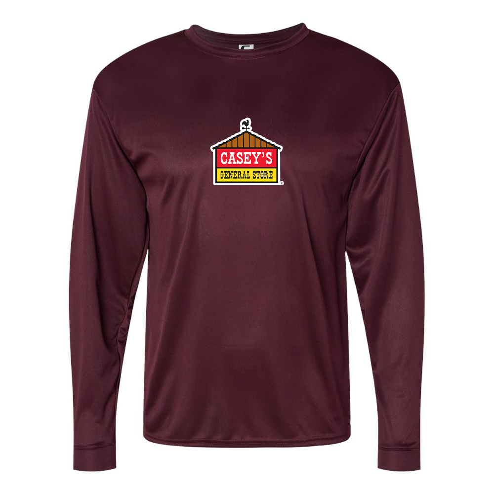 Men's Casey's General Store Performance Long Sleeve T-Shirt