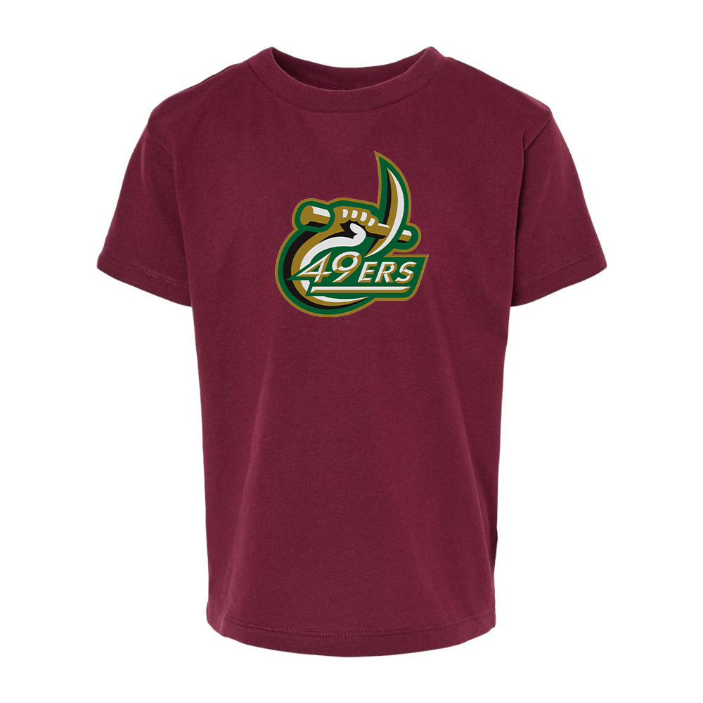 Charlotte 49ers BELLA  CANVAS Toddler Jersey Tee