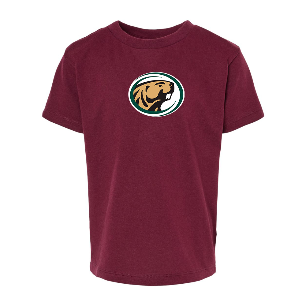 Bemidji State Beavers BELLA  CANVAS Toddler Jersey Tee