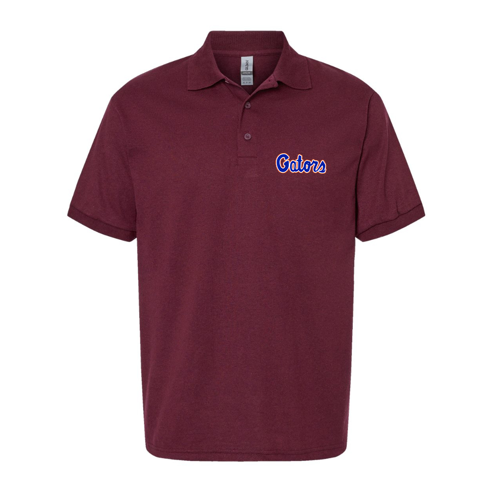 Men's Florida Gators Script Dry Blend Jersey Polo
