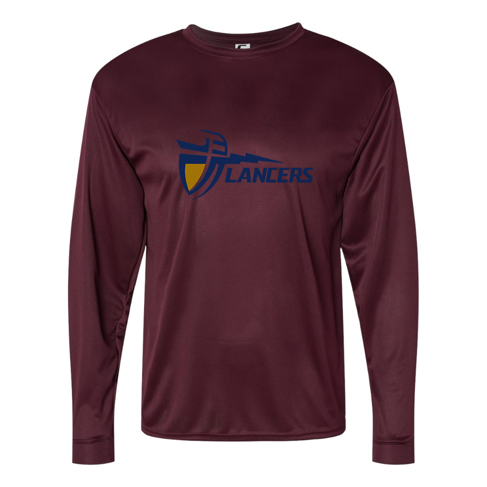 Men's California Baptist Lancers  Performance Long Sleeve T-Shirt