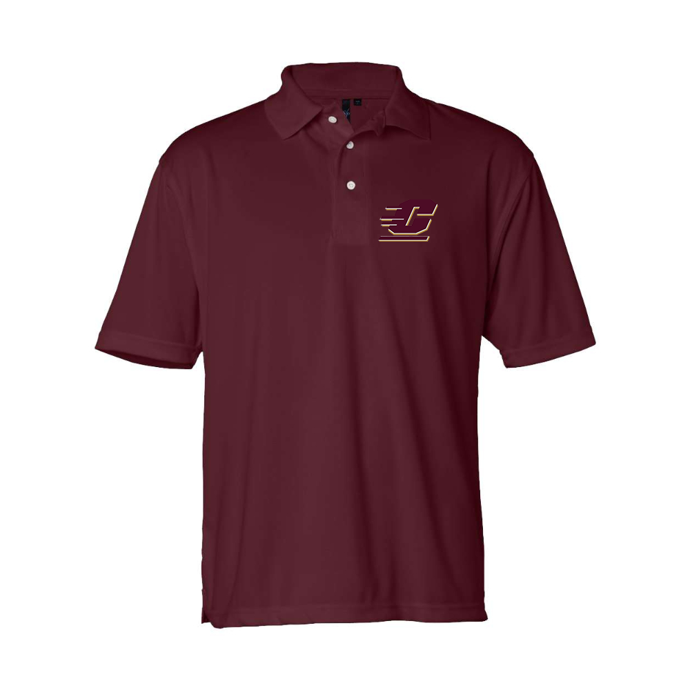 Men's Central Michigan Chippewas  Sierra Pacific Moisture Free Mesh Polo