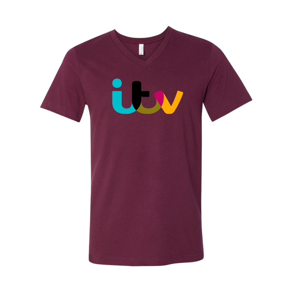 Itv  BELLA  CANVAS - Jersey V-Neck T-Shirt