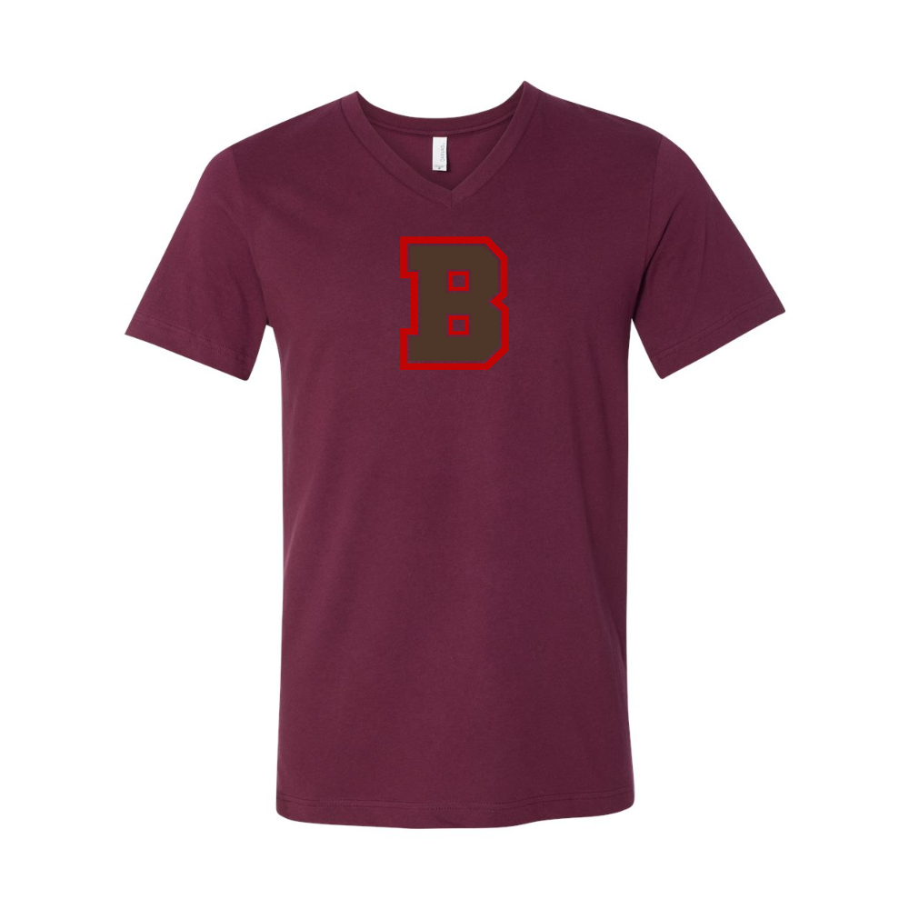 Brown Bears  BELLA  CANVAS - Jersey V-Neck T-Shirt
