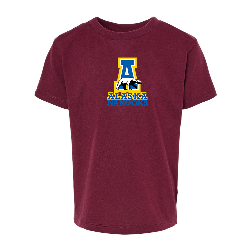 Alaska Nanooks BELLA  CANVAS Toddler Jersey Tee