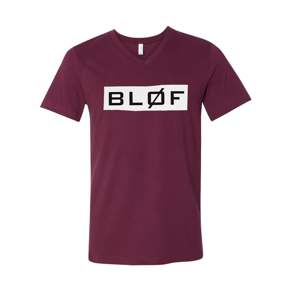 BLØF  BELLA  CANVAS - Jersey V-Neck T-Shirt