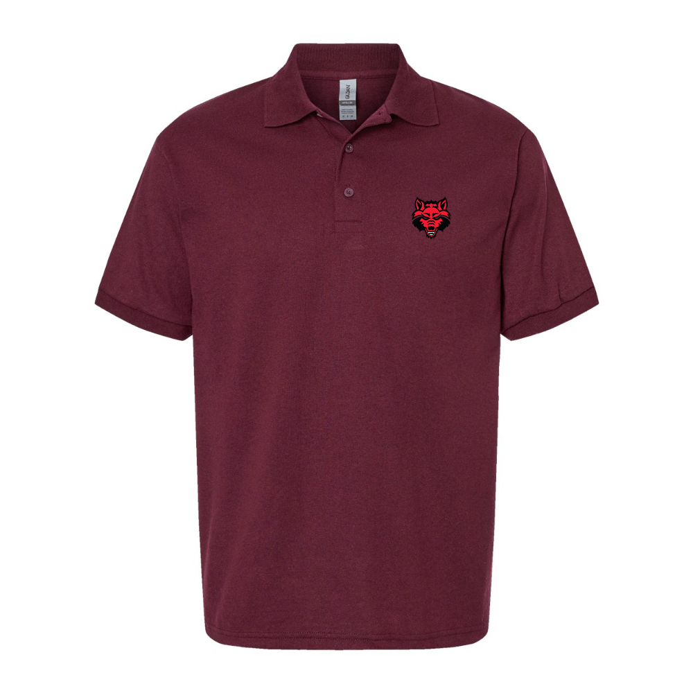 Men's  Arkansas State Red Wolves  Dry Blend Jersey Polo