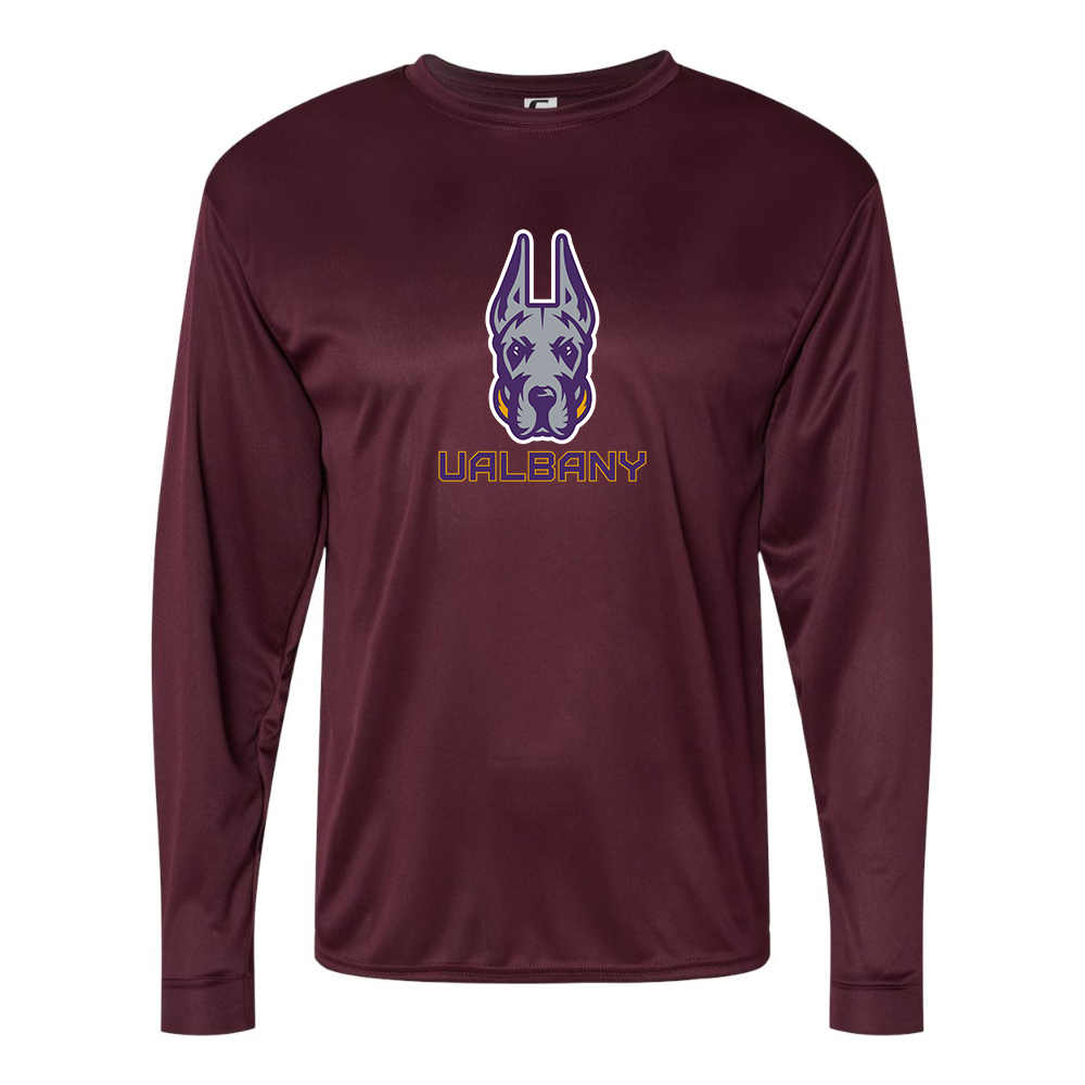 Men's Albany Great Danes  Performance Long Sleeve T-Shirt