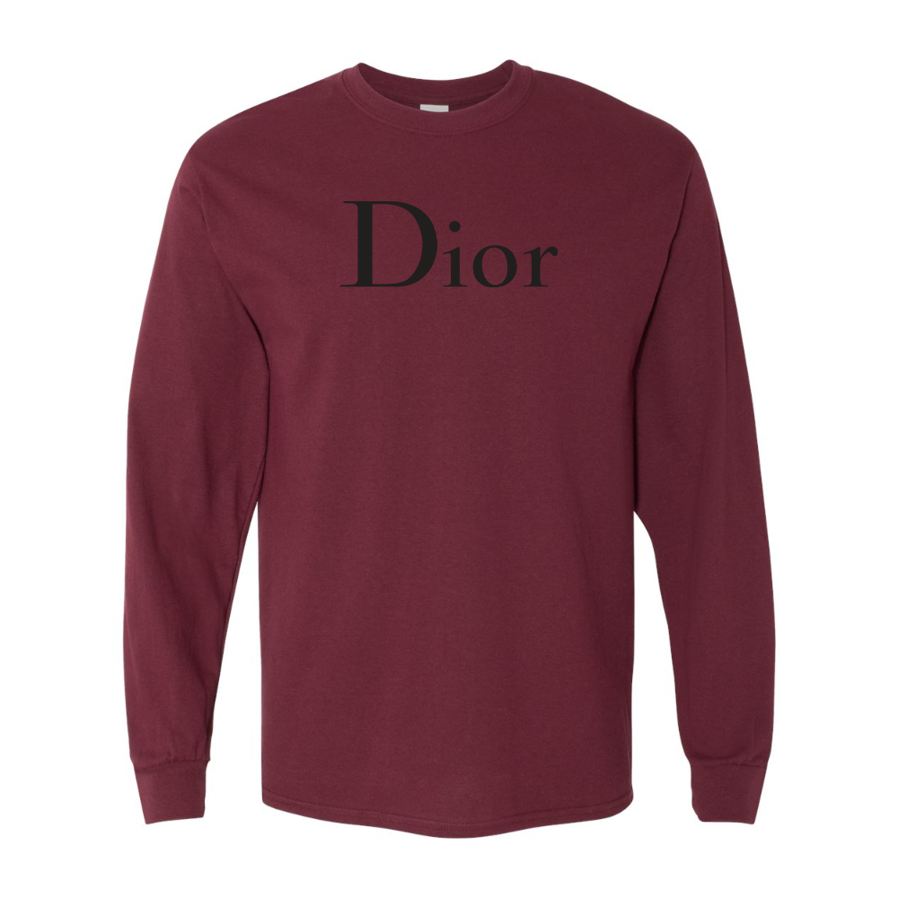 Men's Dior Gildan Heavy Cotton Long Sleeve T-Shirt