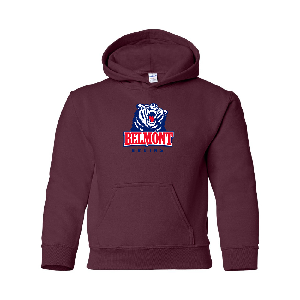 Youth  Belmont Bruins  Gildan Heavy Blend  Hooded Sweatshirt