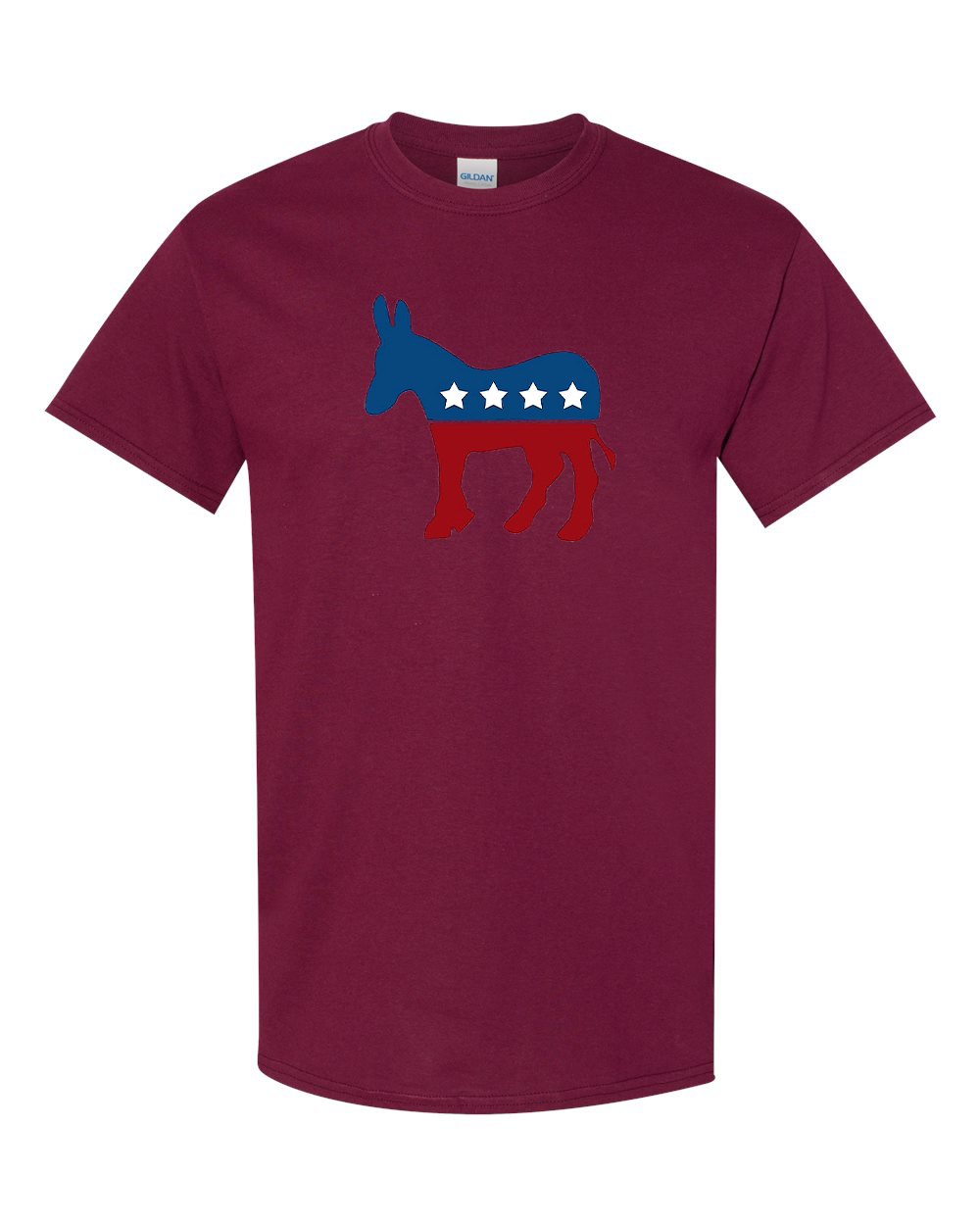 Men's Democrat Election Symbol Gildan Heavy Cotton T-Shirt
