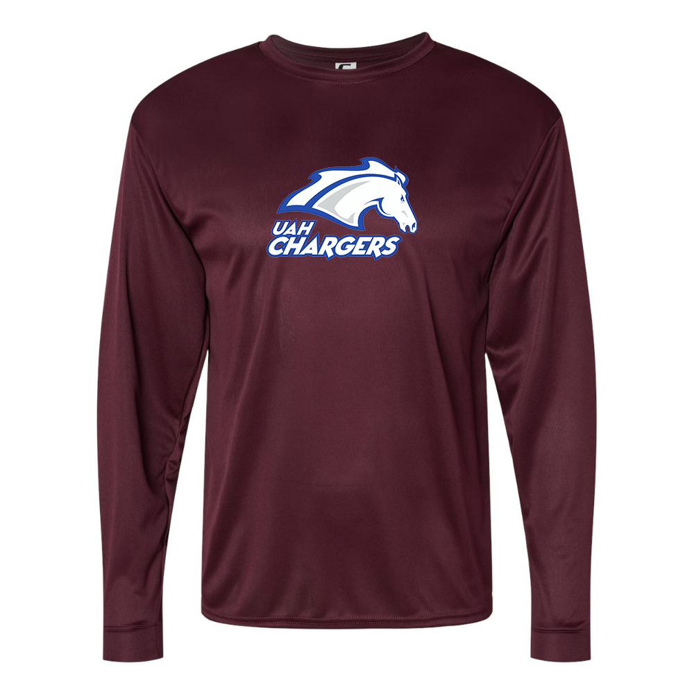 Men's Alabama Huntsville Chargers  Performance Long Sleeve T-Shirt