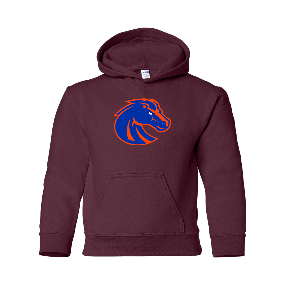 Youth Boise State Broncos  Gildan Heavy Blend  Hooded Sweatshirt