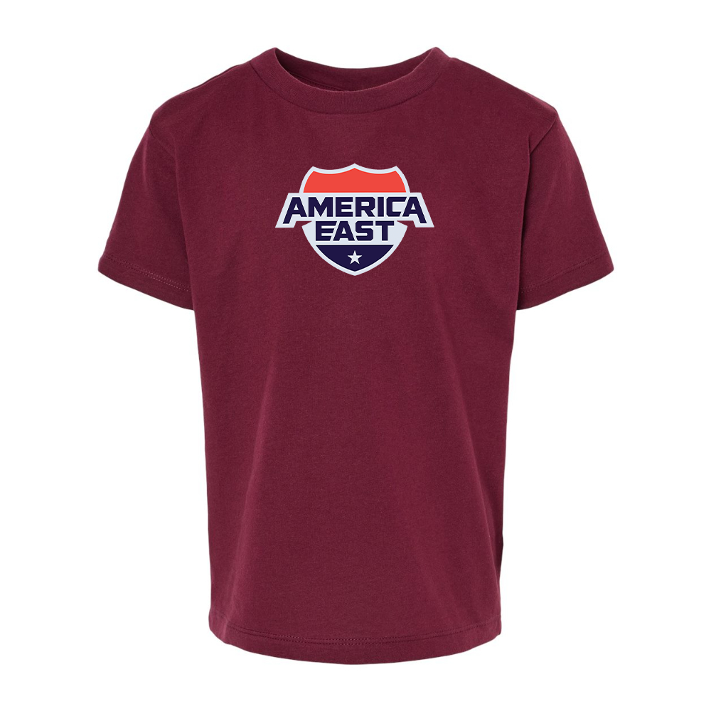 America East Conference BELLA  CANVAS Toddler Jersey Tee