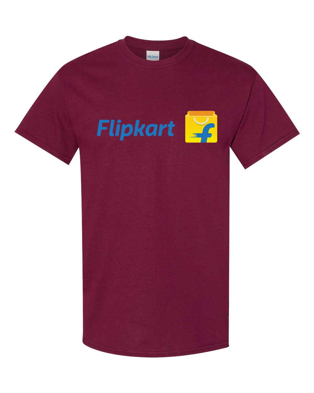 Men's  Flipkart Gildan Heavy Cotton T-Shirt