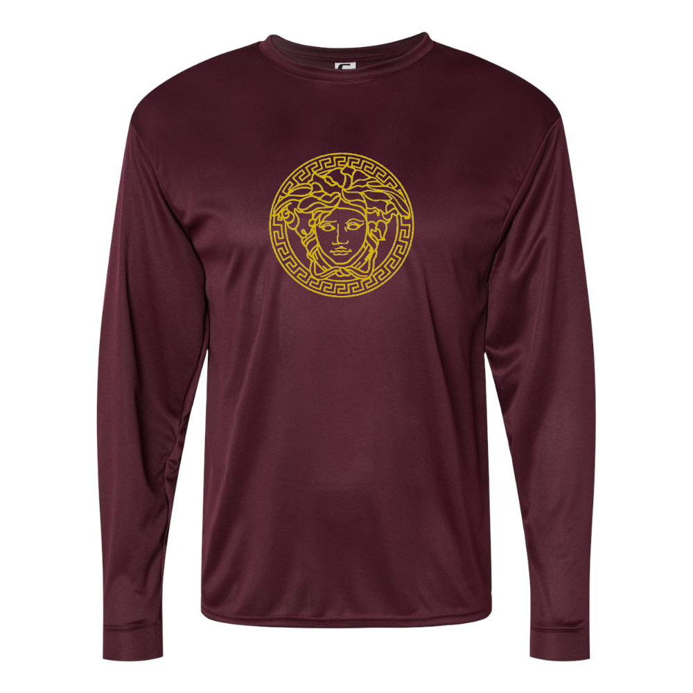 Men's  Versace Thumbnail Performance Long Sleeve T-Shirt