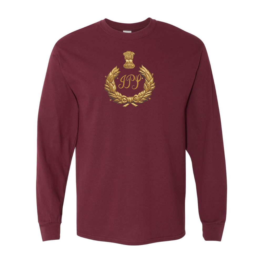 Men's  IPS India Gildan Heavy Cotton Long Sleeve T-Shirt