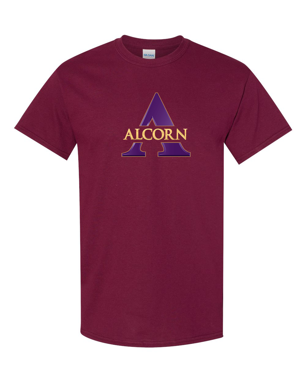 Men's Alcorn State Braves Gildan Heavy Cotton T-Shirt