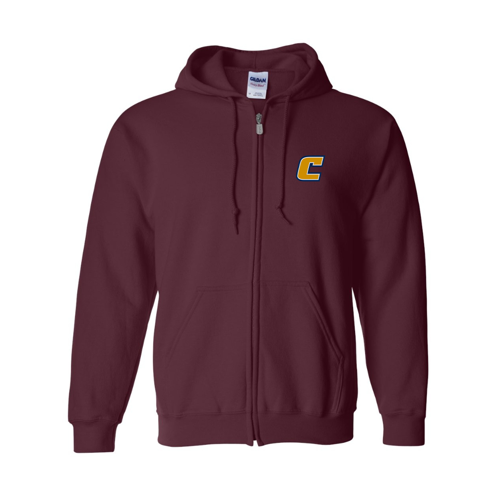 Men's  Chattanooga Mocs Gildan  Heavy Blend Full Zip Hooded Sweatshirt