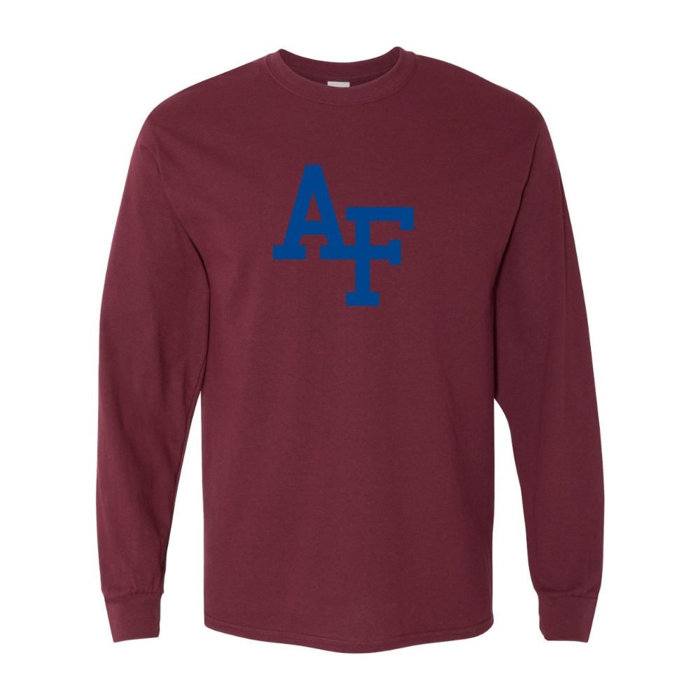 Men's Air Force Falcons  Gildan Heavy Cotton Long Sleeve T-Shirt