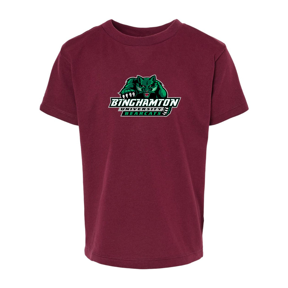 Binghamton Bearcats BELLA  CANVAS Toddler Jersey Tee