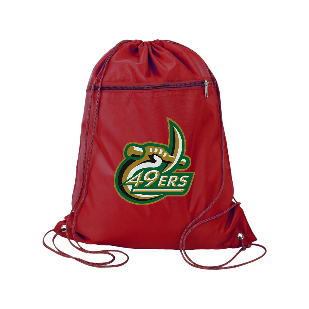 Charlotte 49ers Q-Tees - Polyester Cinchpack