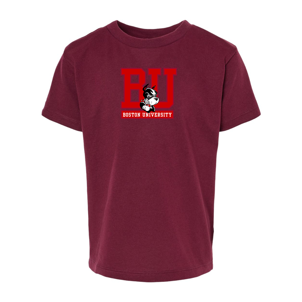 Boston University Terriers BELLA  CANVAS Toddler Jersey Tee