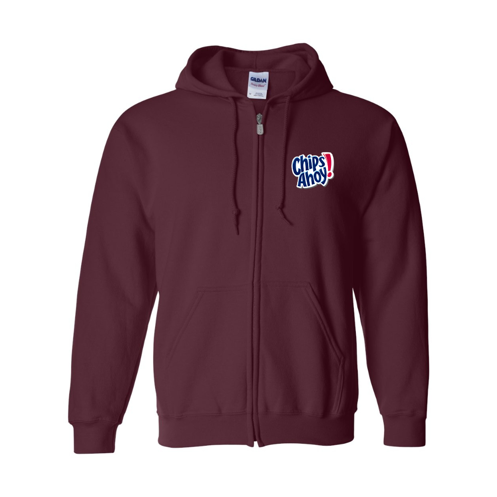 Men's  Chips Ahoy  Gildan  Heavy Blend Full Zip Hooded Sweatshirt