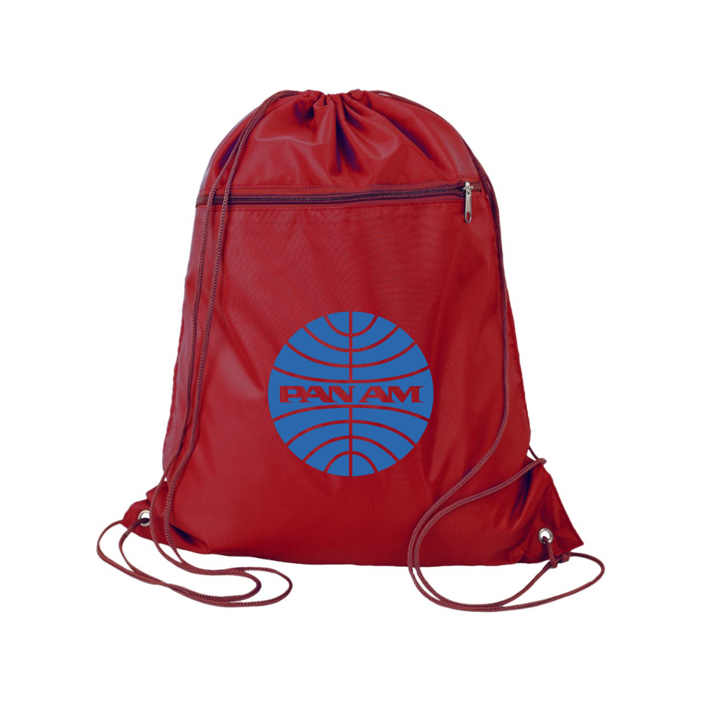 Pan Am Q-Tees - Polyester Cinchpack