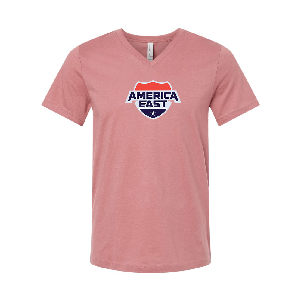 America East Conference BELLA  CANVAS - Jersey V-Neck T-Shirt